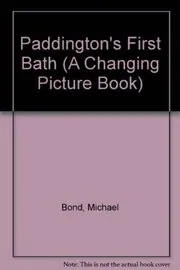 Book cover for "Paddington's First Bath" by Michael Bond
