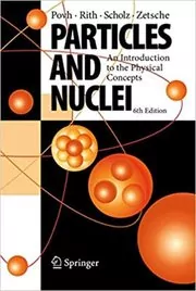 Book cover for "Particles and Nuclei" by Bogdan Povh
