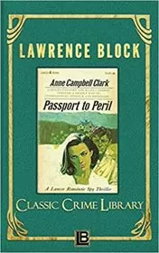 Book cover for "Passport to Peril" by Lawrence Block