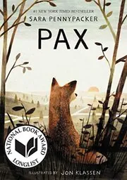 Book cover for "Pax" by Sara Pennypacker