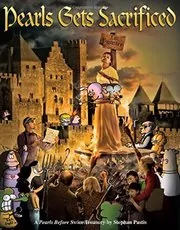 Book cover for "Pearls Gets Sacrificed" by Stephan Pastis