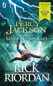 Book cover for "Percy Jackson and the Singer of Apollo"
