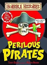 Book cover for "Perilous Pirates" by Terry Deary