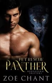Book cover for "Pet Rescue Panther" by Zoe Chant