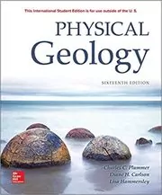 Book cover for "Physical Geology" by Charles Plummer