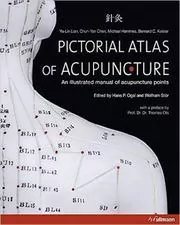 Book cover for "Pictorial Atlas of Acupuncture" by Yu-Lin Lian