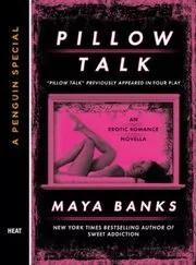 Book cover for "Pillow Talk" by Maya Banks