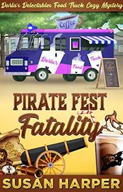 Book cover for "Pirate Fest Fatality" by Susan Harper