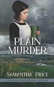 Book cover for "Plain Murder" by Samantha Price