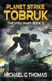 Book cover for "Planet Strike Tobruk" by Michael G Thomas