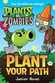 Book cover for "Plants vs. Zombies" by Tracey West