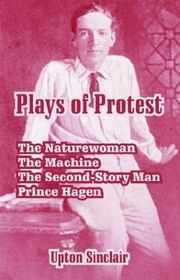 Book cover for "Plays of Protest" by Upton Sinclair