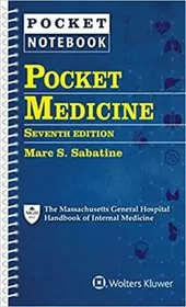 Book cover for "Pocket Medicine" by Dr. Marc S Sabatine