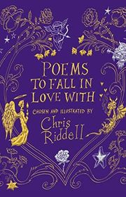 Book cover for "Poems to Fall in Love With" by Chris Riddell