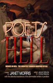 Book cover for "Poets in Hell"