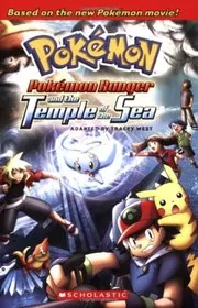 Book cover for "Pokémon Ranger and the Temple of the Sea" by Tracey West