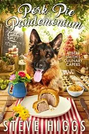 Book cover for "Pork Pie Pandemonium" by Steve Higgs