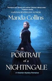 Book cover for "Portrait of a Nightingale" by Manda Collins
