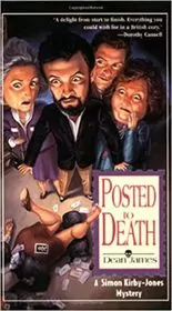 Book cover for "Posted to Death" by Miranda James