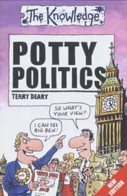 Book cover for "Potty Politics" by Terry Deary