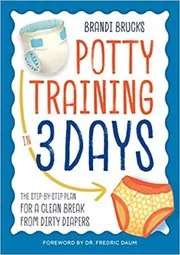 Book cover for "Potty Training in 3 Days" by Brandi Brucks