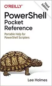 Book cover for "PowerShell Pocket Reference" by Lee Holmes