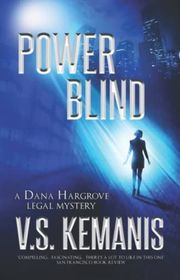 Book cover for "Power Blind" by VS Kemanis