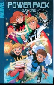 Book cover for "Power Pack: Day One" by Fred Van Lente