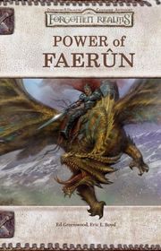Book cover for "Power of Faerûn" by Ed Greenwood