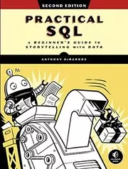 Book cover for "Practical SQL" by Anthony DeBarros