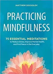 Book cover for "Practicing Mindfulness" by Matthew Sockolov