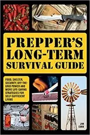 Book cover for "Prepper's Long-Term Survival Guide" by Jim Cobb