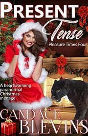 Book cover for "Present Tense" by Candace Blevins