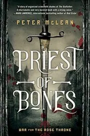 Book cover for "Priest of Bones" by Peter McLean