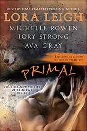 Book cover for "Primal" by Lora Leigh