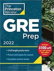 Book cover for "Princeton Review GRE Prep" by The Princeton Review