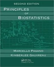 Book cover for "Principles of Biostatistics" by Marcello Pagano