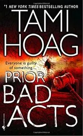 Book cover for "Prior Bad Acts / Dead Sky" by Tami Hoag