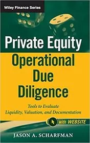 Book cover for "Private Equity Operational Due Diligence" by Jason A. Scharfman