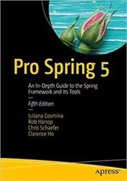 Book cover for "Pro Spring 5" by Iuliana Cosmina