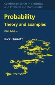 Book cover for "Probability: Theory and Examples" by Rick Durrett