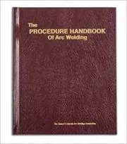 Book cover for "Procedure Handbook of Arc Welding" by James F. Lincoln Arc Welding Foundation