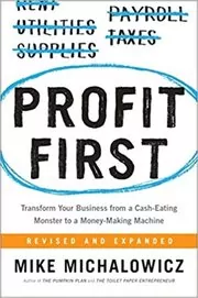 Book cover for "Profit First" by Mike Michalowicz