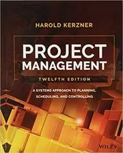 Book cover for "Project Management" by Harold Kerzner