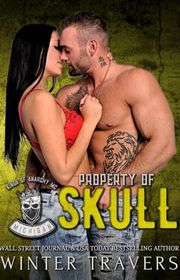 Book cover for "Property of Skull" by Winter Travers