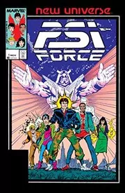 Book cover for "Psi-Force#1" by Steve Perry