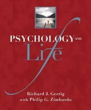 Book cover for "Psychology and Life"