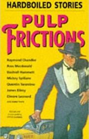 Book cover for "Pulp Frictions: Hardboiled Stories" by Elmore Leonard