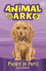 Book cover for "Puppy in Peril" by Lucy Daniels
