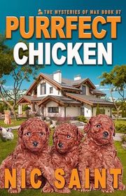 Book cover for "Purrfect Chicken" by Nic Saint